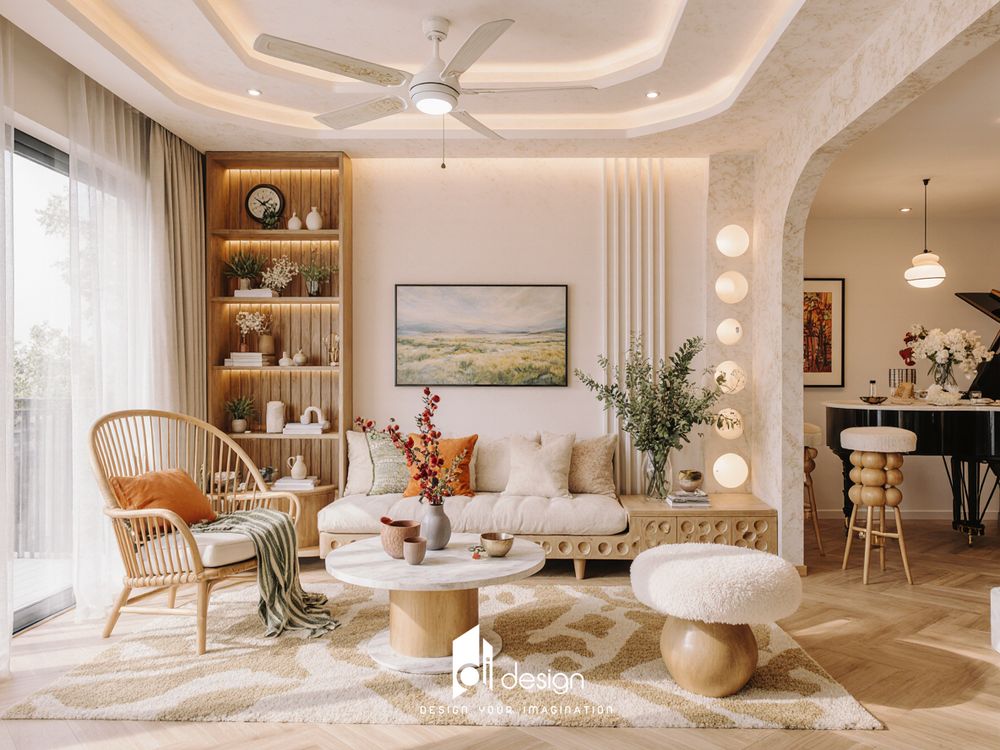 Thiết kế căn hộ 100m2 tối ưu không gian sống, Thiết kế căn hộ 100m2 tối ưu không gian sống