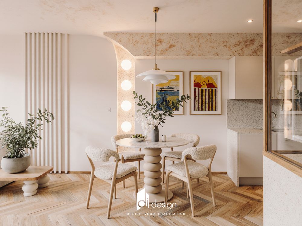 Thiết kế căn hộ 100m2 tối ưu không gian sống, Thiết kế căn hộ 100m2 tối ưu không gian sống
