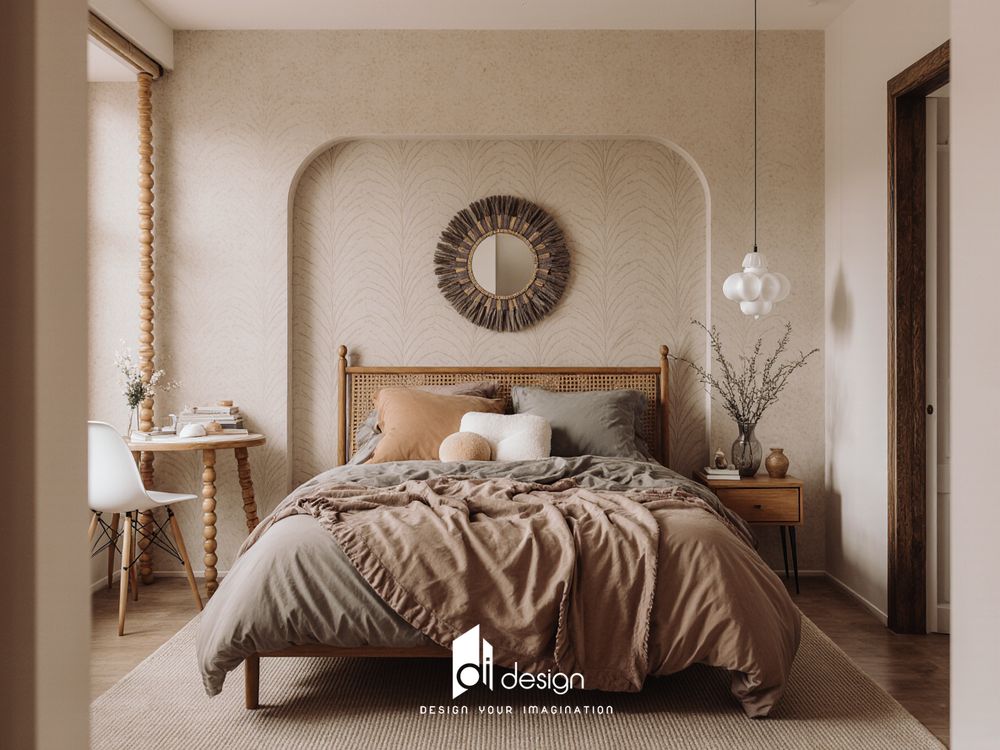 Thiết kế căn hộ 59m2 phong cách hiện đại