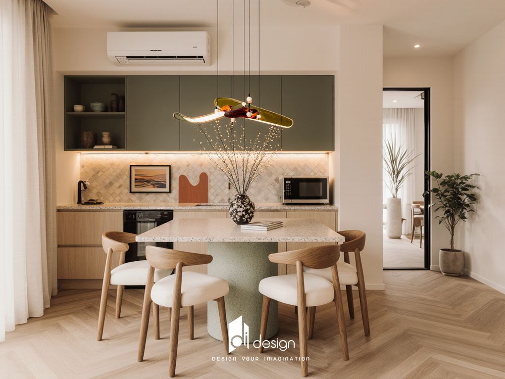 Thiết kế căn hộ 62m2 đẹp ấm áp và nhẹ nhàng Thiết kế căn hộ 62m2 đẹp ấm áp và nhẹ nhàng