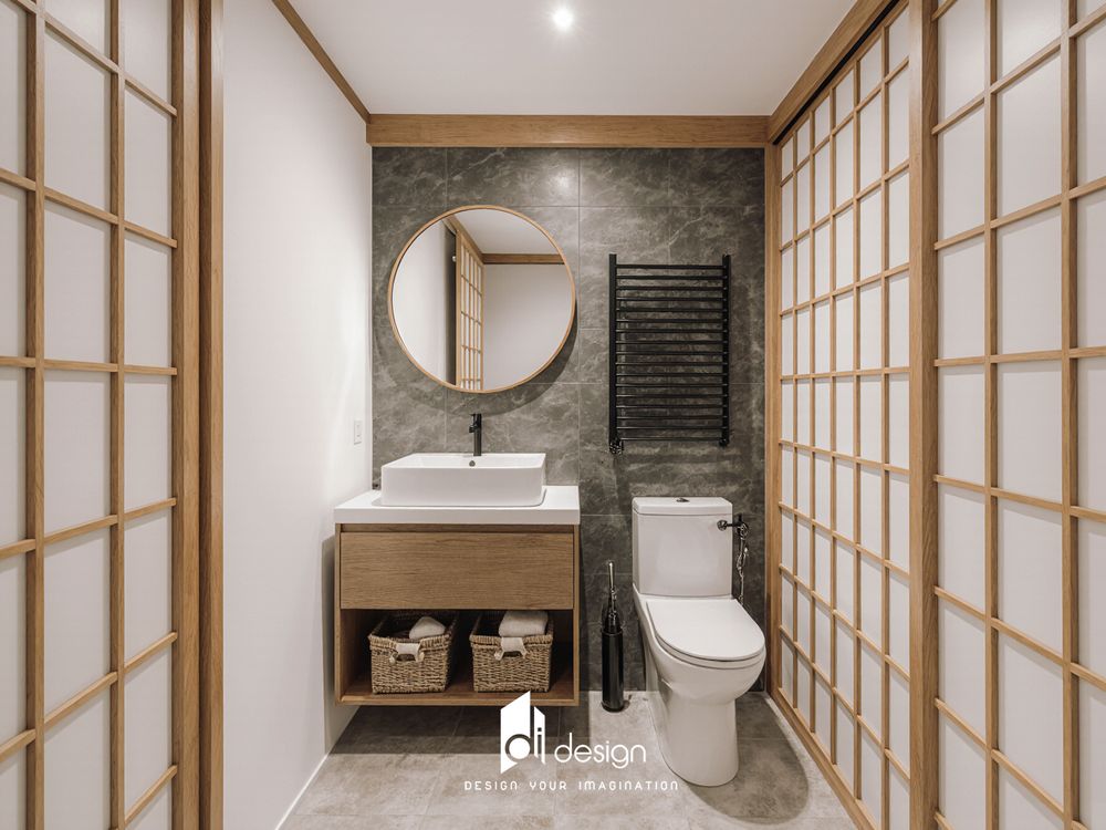Thiết kế căn hộ 64m2 phong cách Nhật Thiết kế căn hộ 64m2 phong cách Nhật