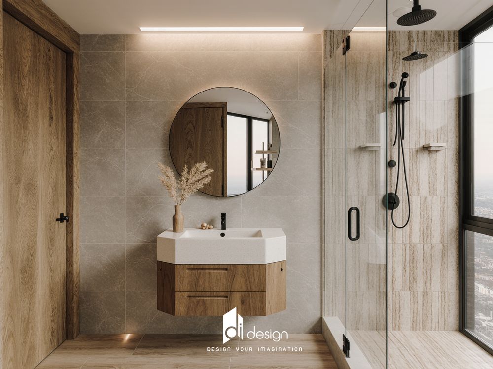 Thiết kế căn hộ 72m2 đẹp hiện đại tiện nghi