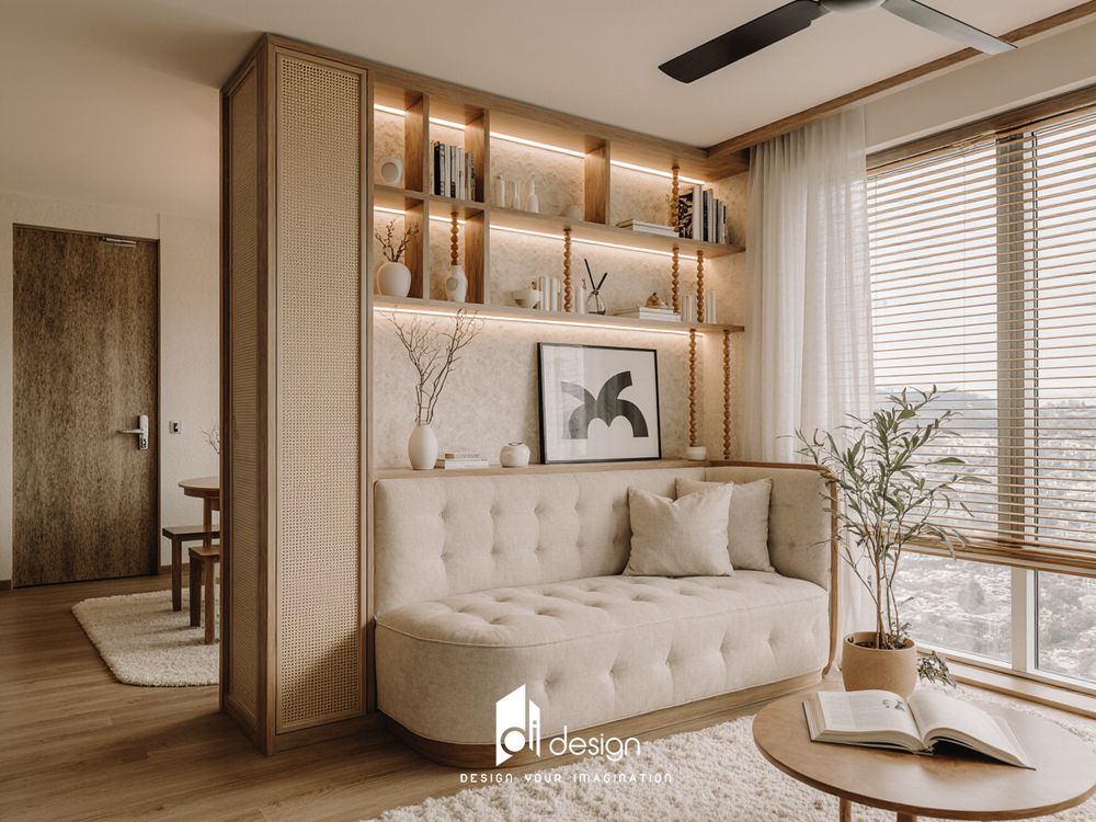 Thiết kế căn hộ 72m2 đẹp hiện đại tiện nghi