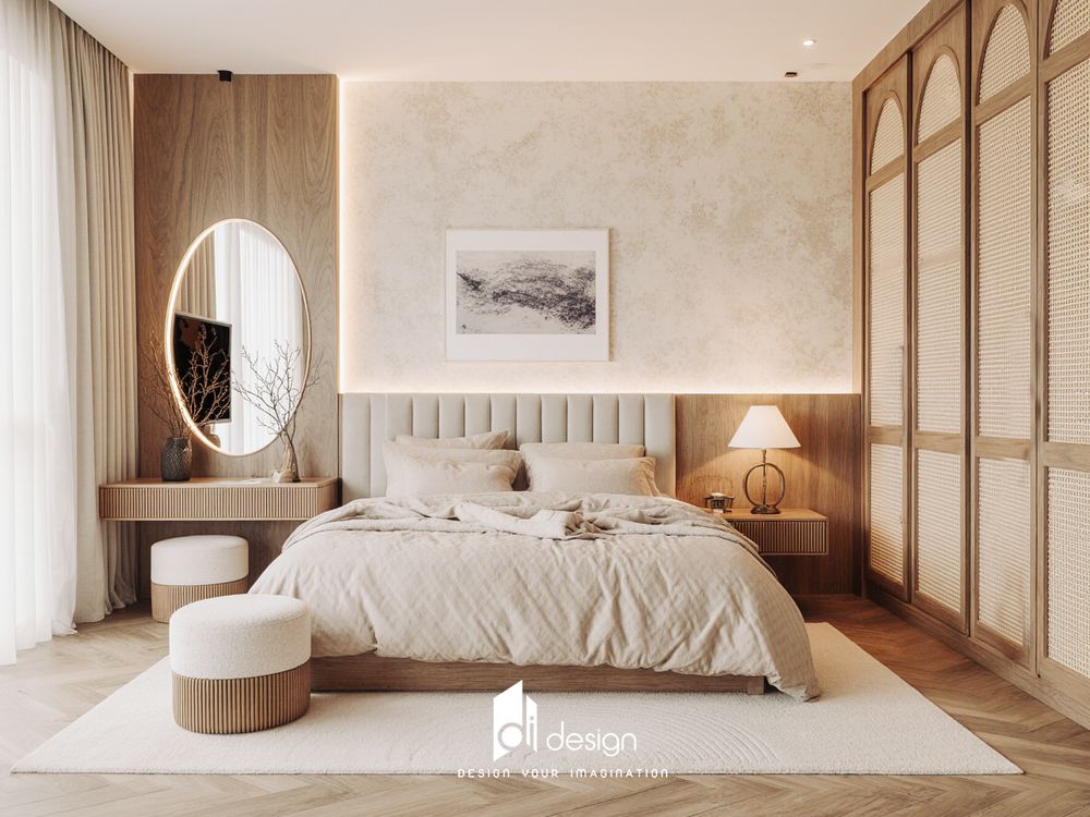 Thiết kế căn hộ 72m2 đẹp hiện đại tiện nghi