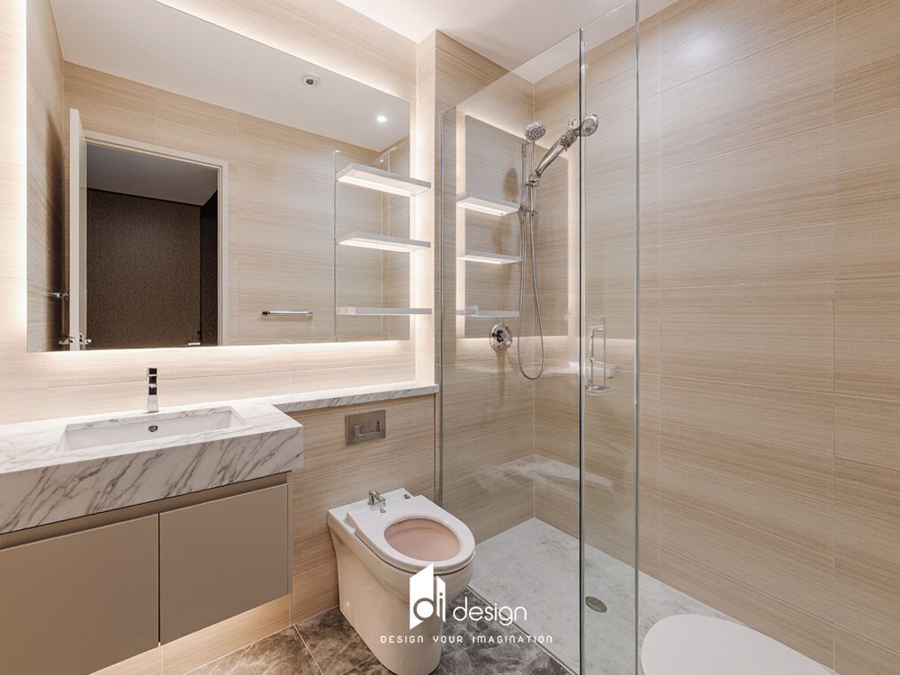 Thiết kế căn hộ 73m2 Origami đẹp hiện đại Thiết kế căn hộ 73m2 Origami đẹp hiện đại