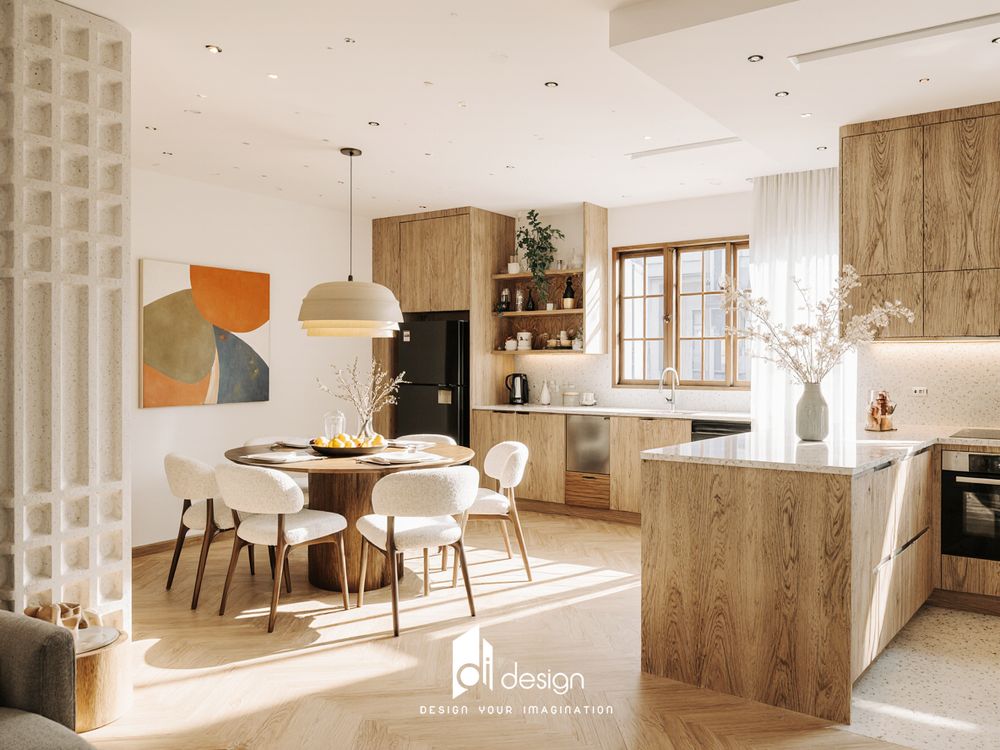 Thiết kế căn hộ 80m2 Celesta Rise không gian sống đẳng cấp Thiết kế căn hộ 80m2 Celesta Rise không gian sống đẳng cấp