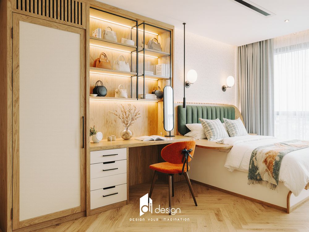 Thiết kế căn hộ 80m2 Celesta Rise không gian sống đẳng cấp Thiết kế căn hộ 80m2 Celesta Rise không gian sống đẳng cấp