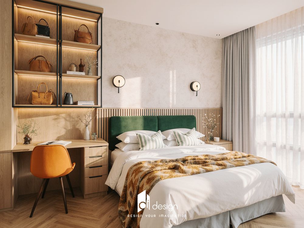Thiết kế căn hộ 80m2 Celesta Rise không gian sống đẳng cấp Thiết kế căn hộ 80m2 Celesta Rise không gian sống đẳng cấp