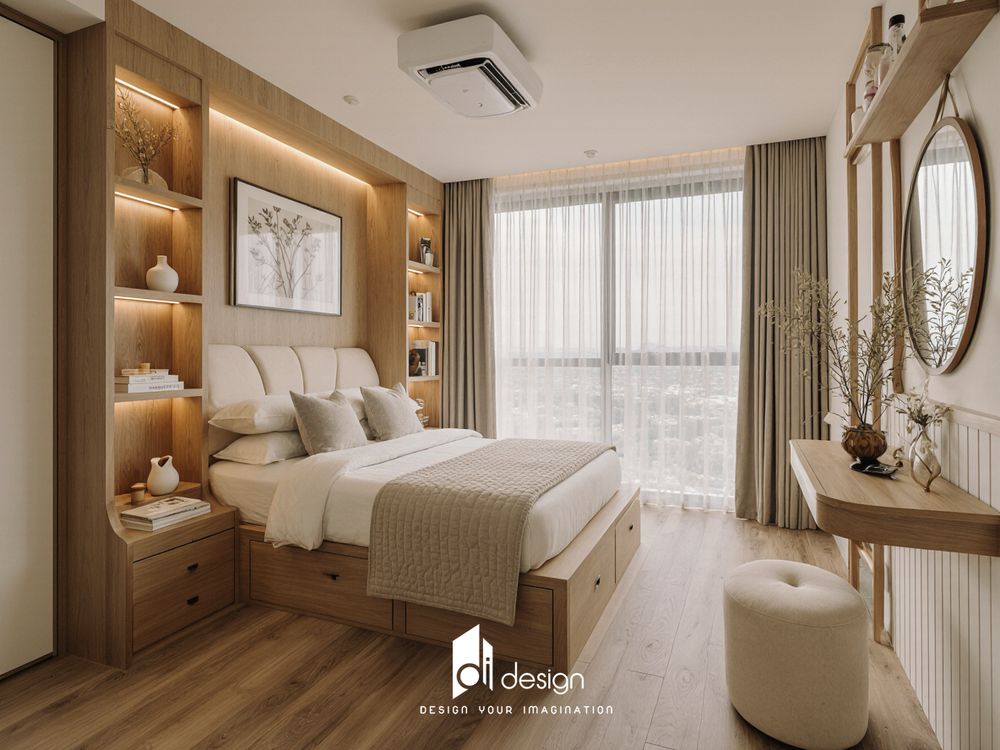 Thiết kế nội thất căn hộ chung cư 46m2 Hà Đô Centrosa