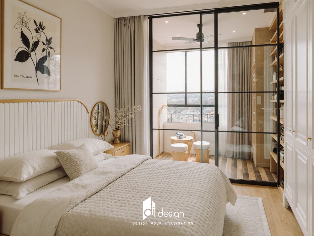 Thiết kế nội thất căn hộ chung cư 46m2 Hà Đô Centrosa