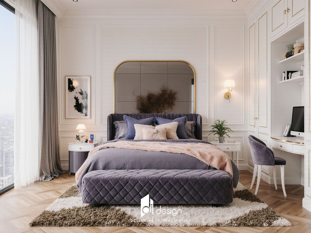Thiết kế nội thất căn hộ phong cách Luxury sang trọng, tinh tế và đẳng cấp Thiết kế nội thất căn hộ phong cách Luxury sang trọng, tinh tế và đẳng cấp