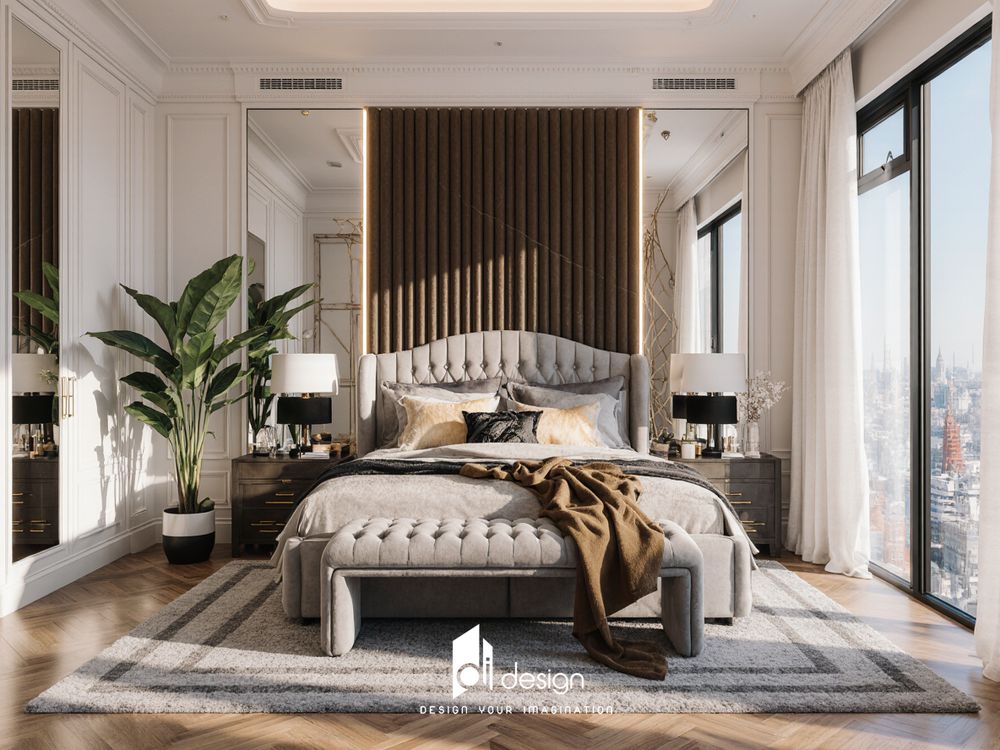 Thiết kế nội thất căn hộ phong cách Luxury sang trọng, tinh tế và đẳng cấp Thiết kế nội thất căn hộ phong cách Luxury sang trọng, tinh tế và đẳng cấp