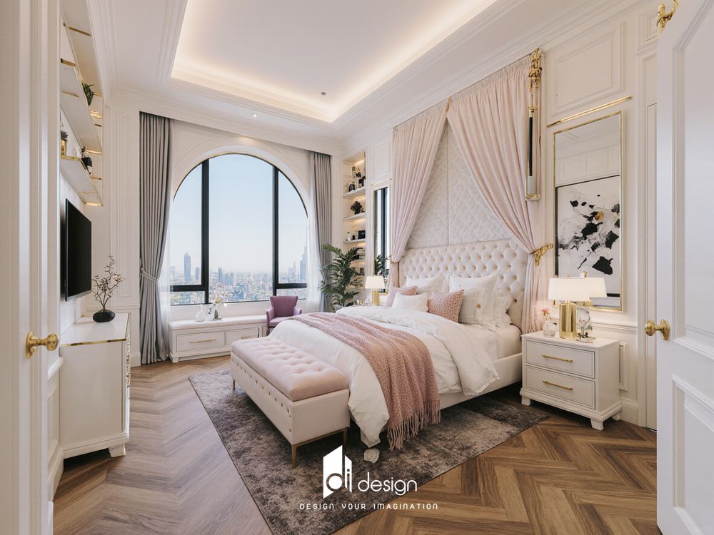 Thiết kế nội thất căn hộ phong cách Luxury sang trọng, tinh tế và đẳng cấp Thiết kế nội thất căn hộ phong cách Luxury sang trọng, tinh tế và đẳng cấp