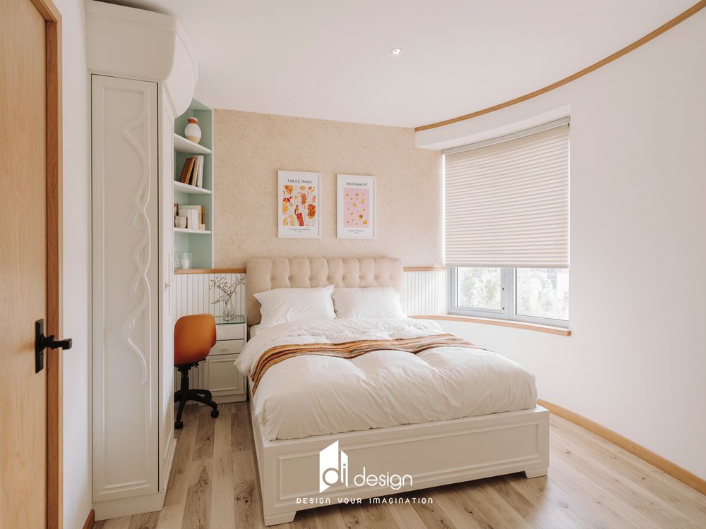 Thiết kế căn hộ 54m2 yêu thương lan tỏa