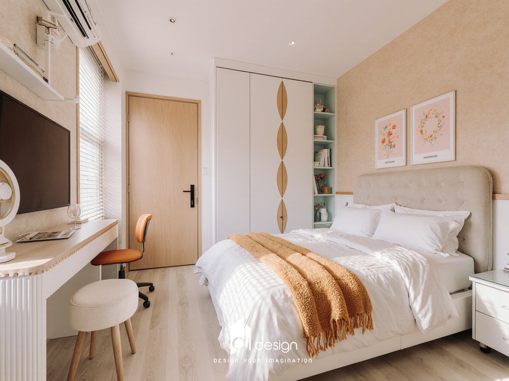 Thiết kế căn hộ 54m2 yêu thương lan tỏa
