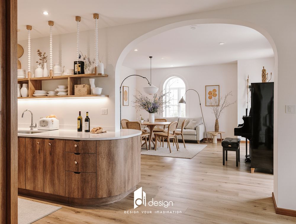 Thiết kế căn hộ 54m2 yêu thương lan tỏa