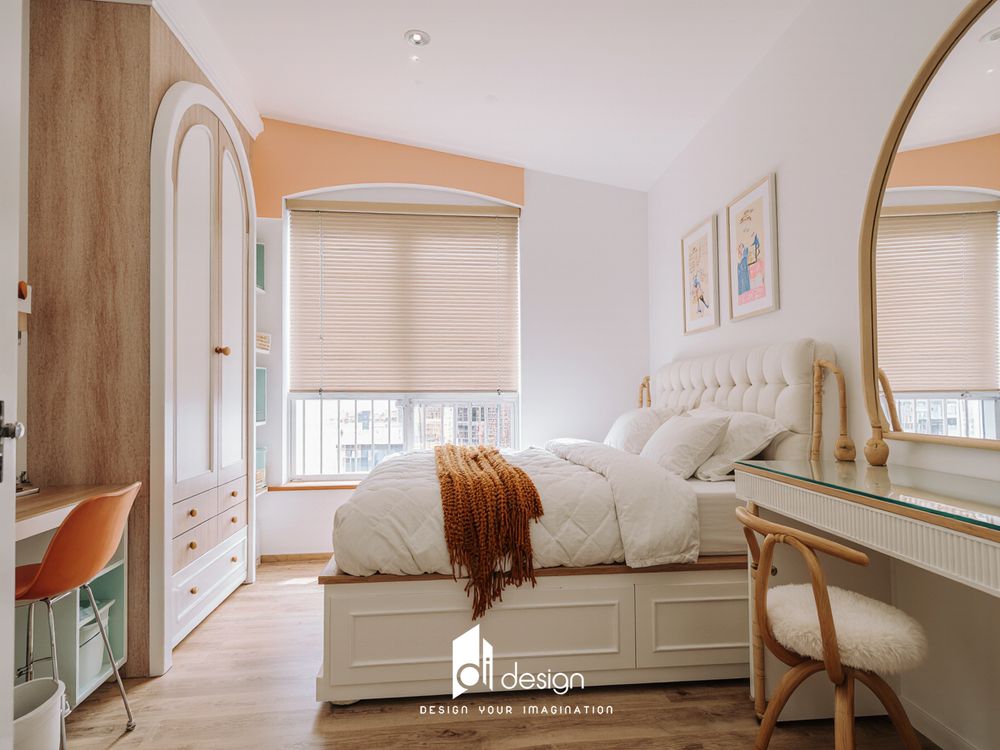 Thiết kế căn hộ 54m2 yêu thương lan tỏa
