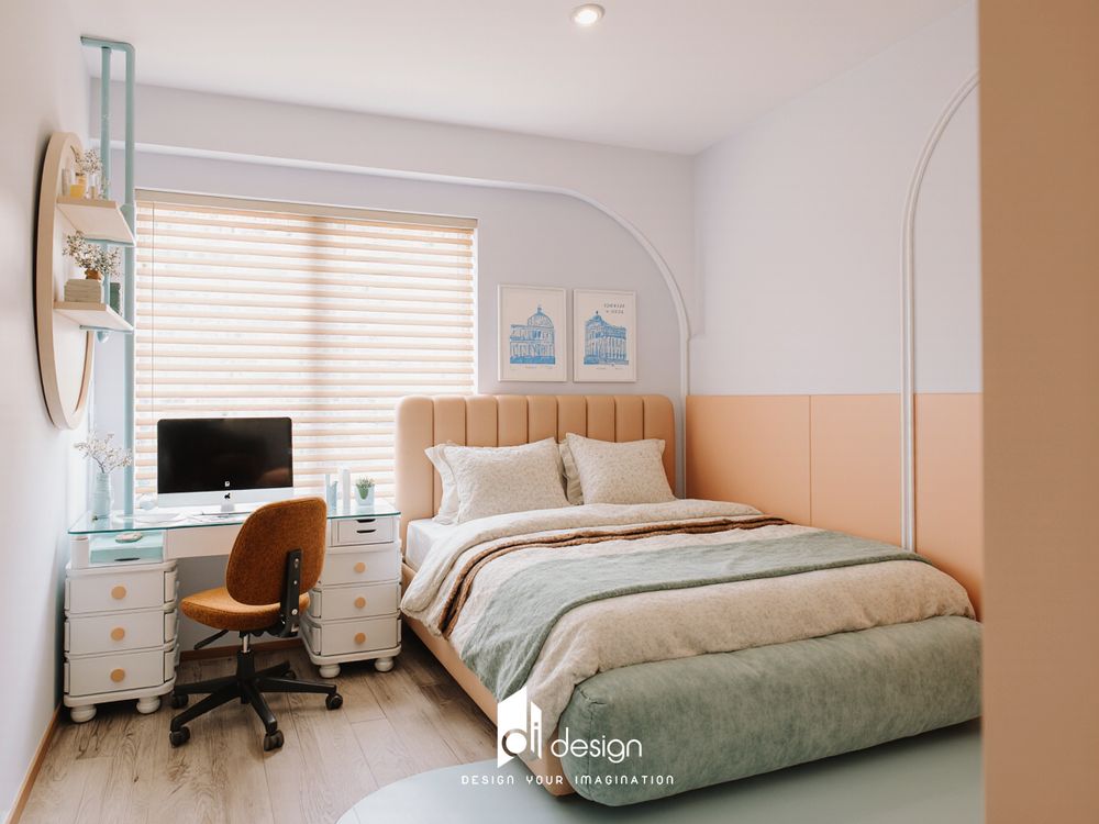 Thiết kế căn hộ 54m2 yêu thương lan tỏa