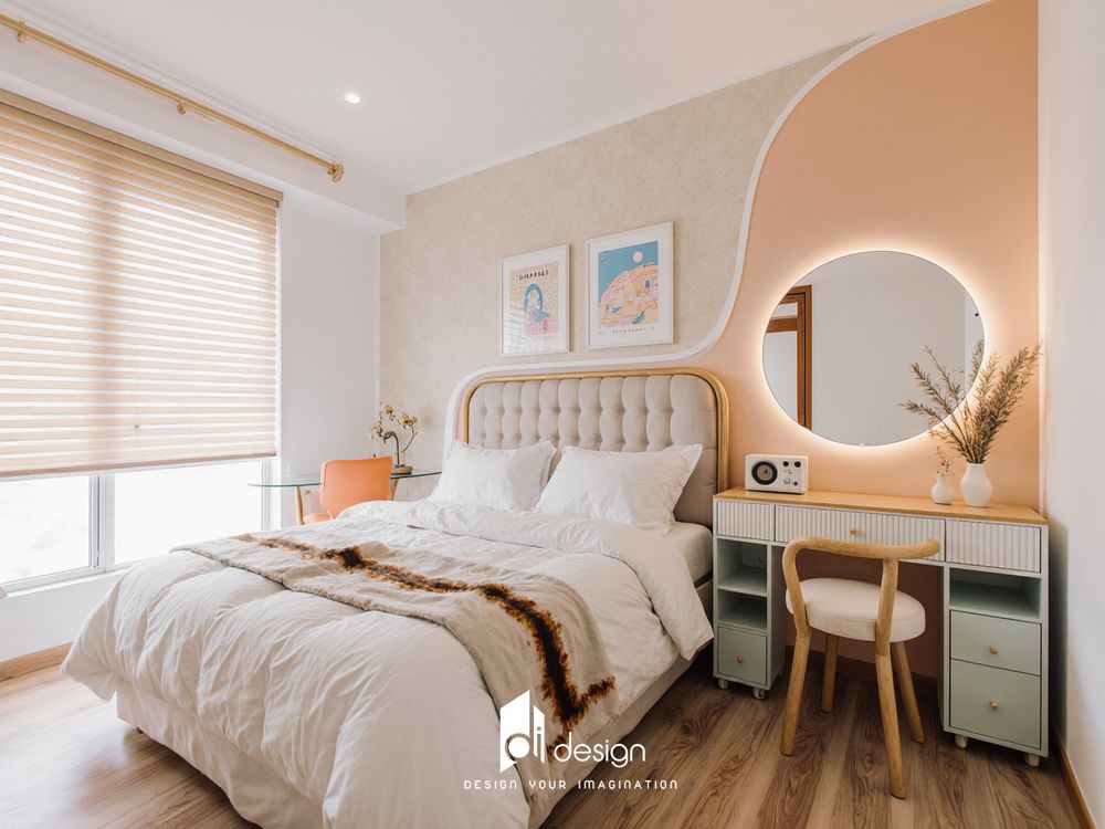 Thiết kế căn hộ 54m2 yêu thương lan tỏa