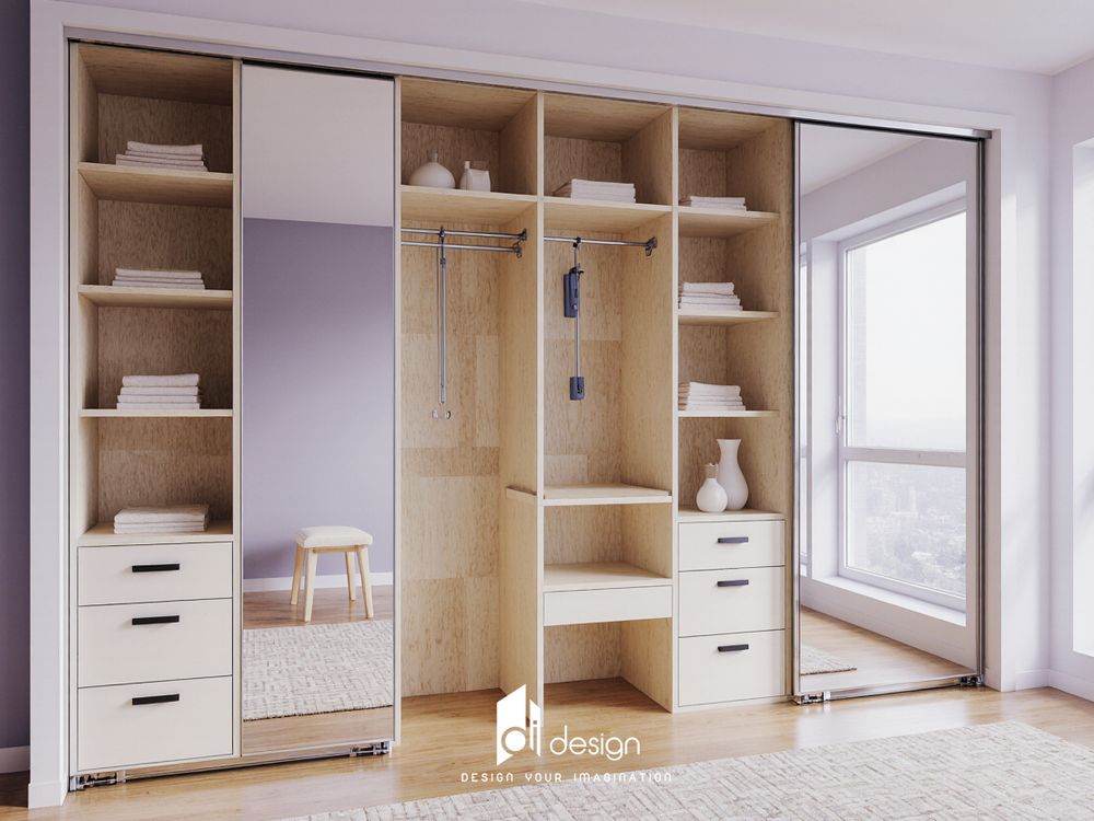 Tip hay về cách bố trí tủ quần áo trong phòng ngủ tối ưu Tip hay về cách bố trí tủ quần áo trong phòng ngủ tối ưu